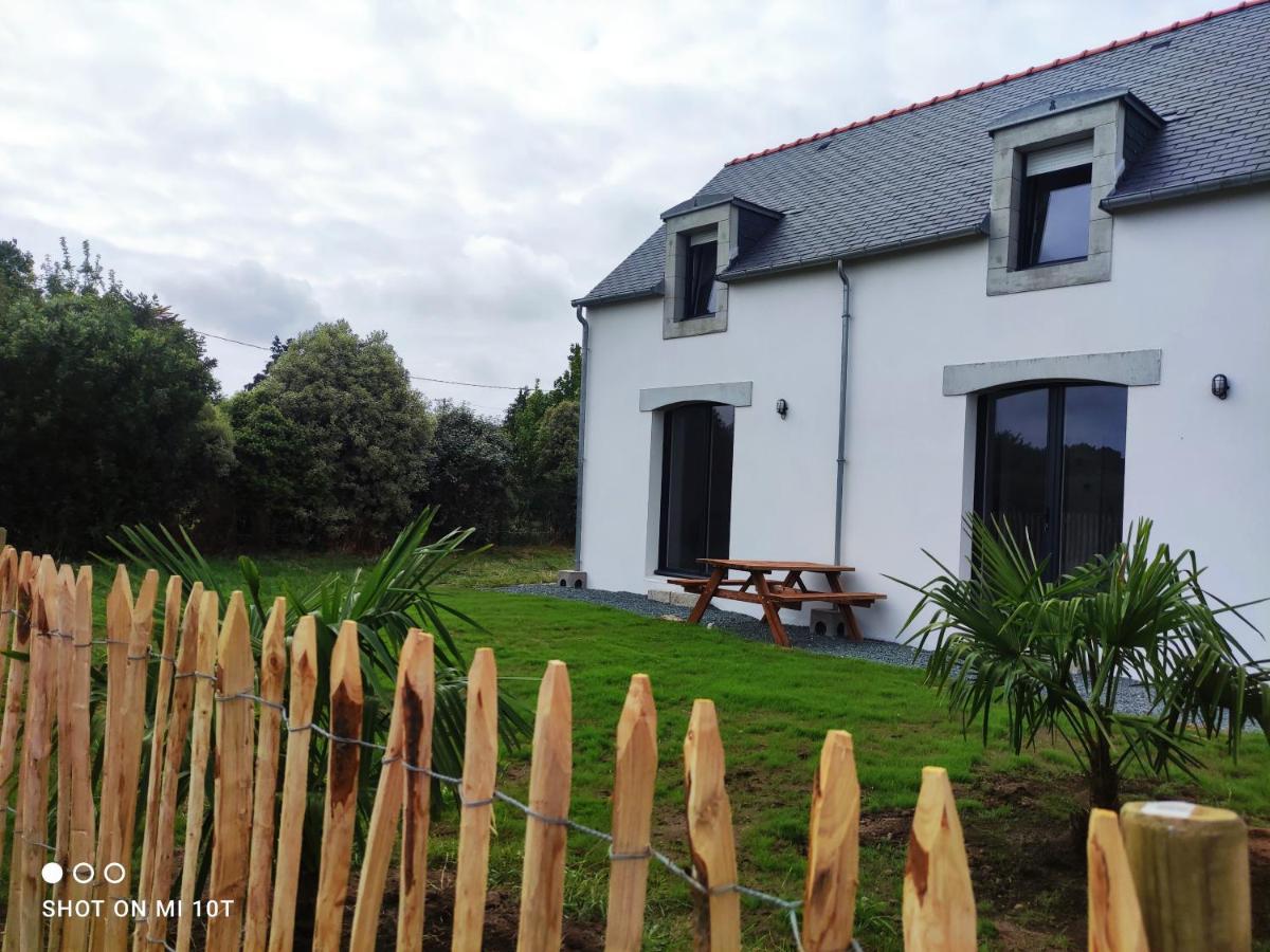 Maison Neuve 4 Ou 5 Personnes Kerguen Plobannalec Exterior foto